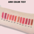 evpct 12Pcs Matte Waterproof Lip Liner Crayon Pencils Set Packs for Shaping & Sculpting Lips, Nude Pink Chestnut Maroon Dark Taupe Brown Plum Purple Deep Red Creamy Lipstick and Lip Liner Set