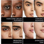 'Fenty Beauty by Rihanna We're Even Hydrating Longwear Waterproof Concealer - Your Skincare-Powered Solution to Dark Circles and Puffiness 0.30 oz / 9 ml (160W -light with warm peach undertones)