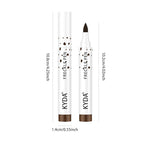 KYDA 2 Pcs Freckle Makeup Pen, Natural Lifelike Freckle Makeup Magic Color, Waterproof Longlasting Soft Dot Sopt Pen, for Natural Effortless Sunkissed-Dark Brown