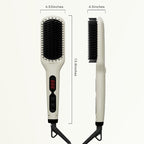 MEGAWISE Hair Straightener Brush Series (Pearl White)