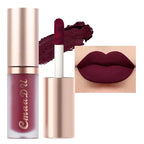 evpct 1Pcs Plum Purple Silky Velvet Matte Liquid Lipstick Lip Gloss Set for Women Long Lasting 24 Hours Color Stay Lipstick 07#