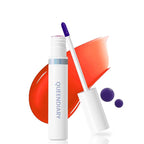 QueenDiary lip stain peel off lip gloss all day long lasting Waterproof and Transferproof lip tint - matte finish peel off lip liner (05#Rosy)