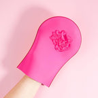 b.tan Face & Body Self Tanning Mitt | Glow Your Own Way Smooth Gel Glove - Sunless Tan Applicator, Streak-Free, Even Application, Double Sided, Reusable, Great for Cream, Lotion, Suncreen