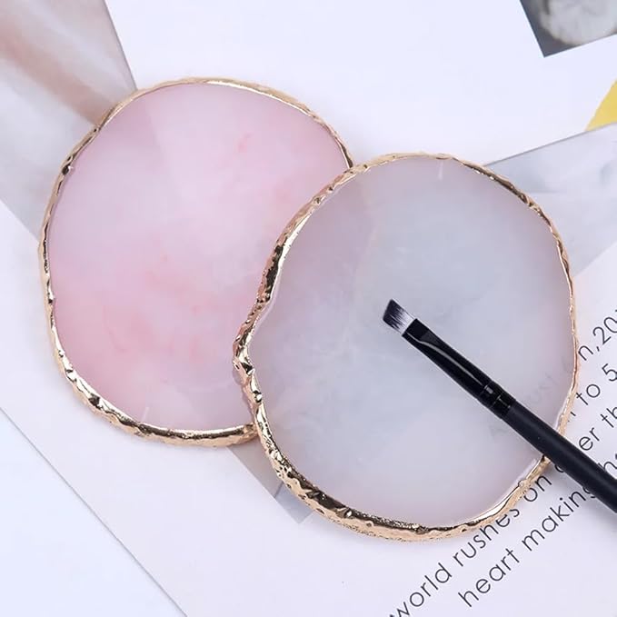 2 Pack Nail Art Palette Makeup Foundation Mixing
