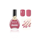 16.5ml Dark Pink Nail Polish Large Volume Quick Drying Nail Polish, Fast Drying and Long Lasting Color Nail Art DIY Home Manicure Gift for Women