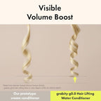 grabity g0.0 Hair Lifting Water Conditioner - Volumizing Conditioner for Thinning Hair with Hyaluronic Acid and Silk Keratin, Vegan, Free from Sulfates and Parabens, 9.12 fl.oz.
