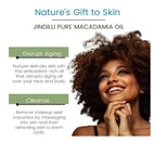 Pure Macadamia Oil-Australian Cold-Pressed Refined, Filtered, All-Natural, Cruelty-Free-Travel Moisturizer for Hair, Skin, Nails, Massag-Sensitive Skin, Eczema, Rosacea and Psoriasis-3.4 oz