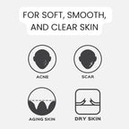 Yu-Be Facial Mask: Revitalizing Aloe Vera | Plant-Based Konjac Sheet Mask Soothes, Plumps, & Hydrates Face | Reduces Appearance of Scars, Dark Spots, & Wrinkles | Boosts Skin Elasticity - 3 sheets