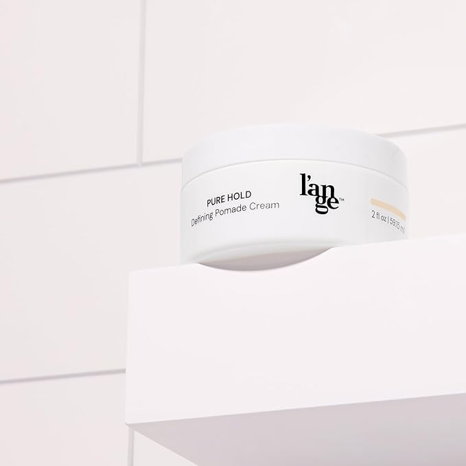 L'ANGE HAIR Pure Hold Defining Pomade Cream | Light-Medium Hold Styler With Soft, Matte Finish | Builds Volume and Definition | Controls Frizz and Flyaways |