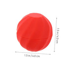 10pcs Box Spherical Lipstick Case Bulk Lip Balm Lipgloss Lip Gloss Round Ball Containers Lip Balm Containers Lip Balm Sphere Container Empty Lip Balm Sphere Lip Balm Bottles Red