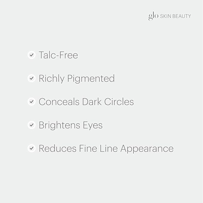 Glo Skin Beauty Under Eye Concealer Duo | Custom Blend Corrects & Conceals Dark Circles & Redness | Talc-Free Formula for All Skin Types Sand 0.11 Ounce (Pack of 1)