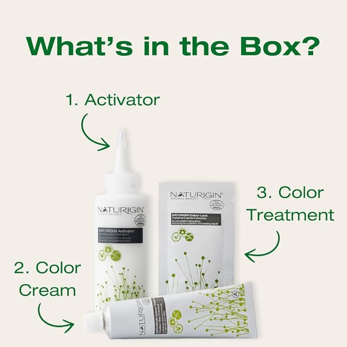 Naturigin Permanent Hair Color, 9.0 Light Blonde, Ammonia Free, 100% Gray Coverage, Nourishing Natural Formula, For All Hair Types, Long-Lasting, Vegan & Cruelty-Free, 1 Pack