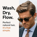 Modern Mammals Men's Hydrating Shampoo | Non Drying I Damage-Free | Sulfate Free I Enhances Natural Hair Volume I Lather Free, Cleansing, 2-in-1 Cowash I Barber Recommended I 8oz bottle