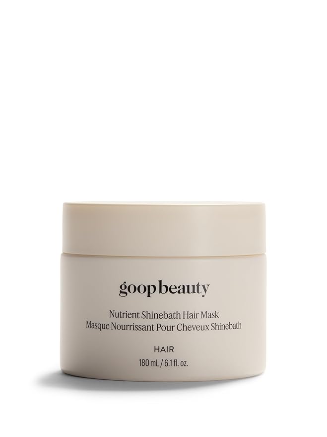 goop Beauty Hair Mask | Conditioner for Dry Hair & Frizz Control | Amino Acids, Beetroot Extract, Coconut and Avocado Oil | Strengthening Treatment to Repair Chemical Damage | Sulfate Free | 6 fl oz