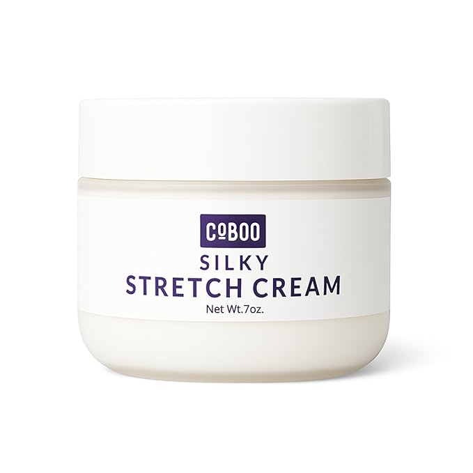 Silky Stretch Cream | Maternity Stretch Mark Cream for Pregnancy | Paraben Free 7oz Formula to Reduce Stretch Marks & Improve Skin Elasticity | Refreshing Scent