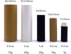 10 Pcs 1oz Cardboard Lip Balm Lotion