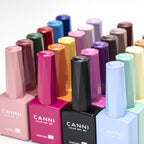 CANNI 2Pcs Hema-Free Black White Gel Nail Polish Set- Black and White Gel Polish Kit, Soak Off LED Nail Gel Manicure Kit DIY at Home Salon Gifts for Women Girls