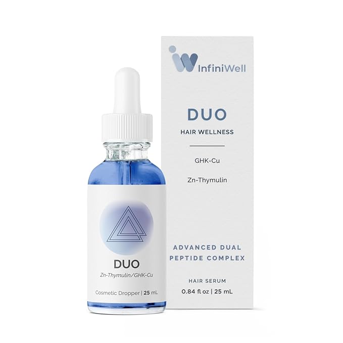 InfiniWell Duo - Scalp & Hair Serum for Hair Growth - Encourage Visible Fullness - Physician-Formulated - Nourish Follicle Health & Support the Strength & Structure of Strands (25 ml)