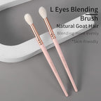 Natural Goat Hair Eyeshadow Blending Brush - Eye Blending & Contour Brush, Single Piece, E204L
