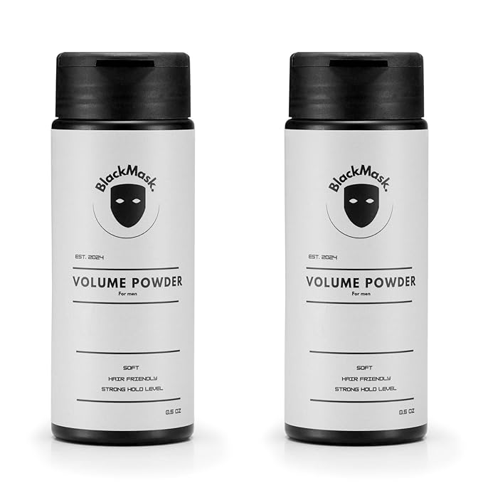 Texture Powder for Men, Easy to Apply - Instantly Adds Texture & Volume, Strong Hold, Hair Powder for Men (Pack of 2)