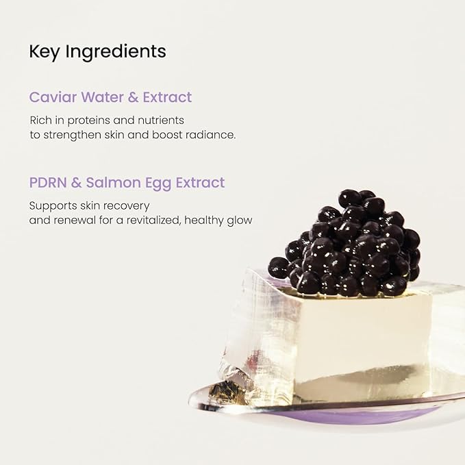 BIODANCE Soothing & Renewal Duo: Sea Kelp & Caviar PDRN Real Deep Overnight Gel Mask for Glass Skin, Korean Skincare Gift Set, Christmas Gift Stocking Stuffers