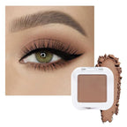 evpct Matte Brown Eyeshadow Palette Makeup for Older Women, Nude Rosy Brown Cream Eye Shadow Palette Single for Older Women Matte, Monochrome Natural High Pigment Mini Eyeshadow Sombra Para Ojos