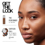 about-face THE PERFORMER Skin-Focused Foundation D1Neutral – Medium Coverage, Long-Wear, Breathable & Buildable Base – Clean, Vegan, Hydrating Formula with Blue Agave & Chlorella – 1.08oz