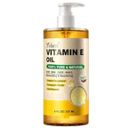 Vitamin E Oil 8 Oz Organic Vitamin E oil for Skin Vitamine oils for Face Perfect Bath and Body Oil Cold Pressed Hexane Free Non-GMO Gluten Free Formula