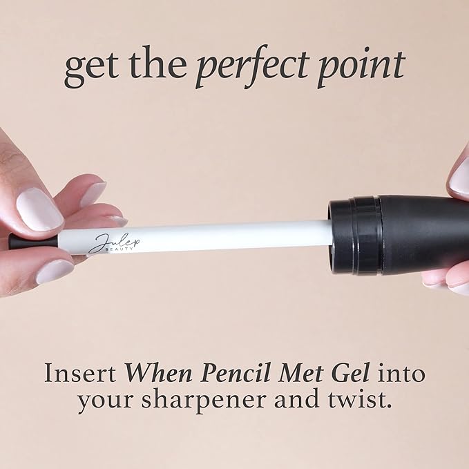 Julep When Pencil Met Gel Sharpenable Multi-Use Longwear Eyeliner Pencil - Fig Shimmer - Transfer-Proof - High Performance Liner