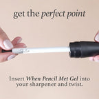 Julep When Pencil Met Gel Sharpenable Multi-Use Longwear Eyeliner Pencil - Ocean Blue & Blackest Black - Transfer-Proof - High Performance Liner Duo.