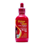 AmPro Shine-n-Jam Magic Fingers Nourishing Scalp Oil - Intensely Moisturizes and Soothes Dry or Sensitive Areas - Formulated with Natural Oils and Nutrients - Promotes Healthy Hair - 4 oz