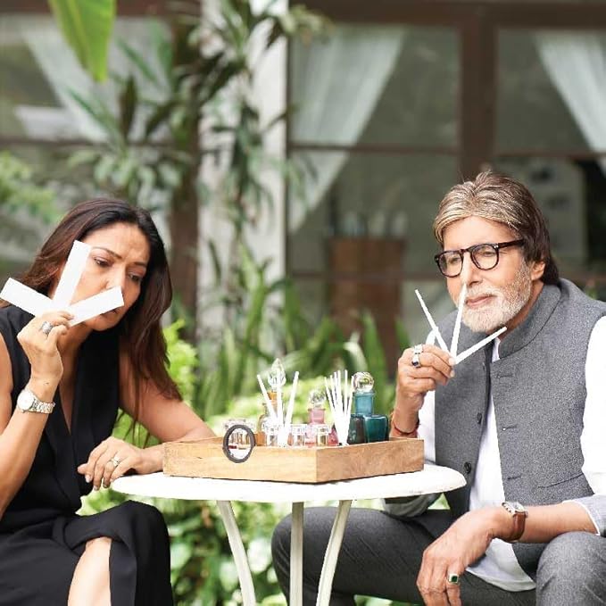 Luxe Perfumes by Amitabh Bachchan | Discovery Set - 7Ml x 6 | Long Lasting Pocket Perfume For Men & Women | Cologne - Fragrance | Birthday Anniversary Occasion Gifts | Everyday Essentials