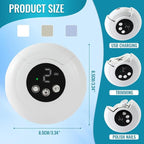 2 in 1 Electric Polishing Automatic Nail Clippers, 2026 New Electric Toe Nail Cutter for Seniors, Upgrade Electric Nail Trimmer Clippers for Fingers Portable Nail Cutter for Home Travel (Purple)