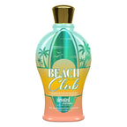 Devoted Creations Beach Club - Exclusive Skin Softening Copper Peptides + Elite Collagen Banking Complex with Peach Nectar & Acai Berry Extracts Indoor/Outdoor Dark Tanning Lotion