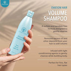 Ovation Hair Volumizing 3-Step Bundle for Fine Hair - with Volume Shampoo and Conditioner, Cell Therapy Hair Growth & Healthy Scalp Treatment - Add Weightless Volume, Bounce & Fullness