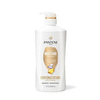 Pantene Shampoo & Conditioner Set, Daily Moisture Renewal - Pro-V Nutrients for Dry, Color-Treated, Straight to Curly Hair, 72-Hour Hydration & Softness, 52.8 Oz Total + Miracle Rescue Shot (0.5 Oz)