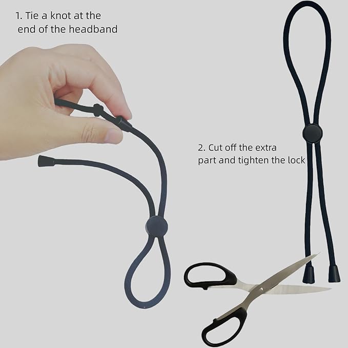 6 Pcs Adjustable Hair Ties for Thick Hair&Natural Hair,No Damage Ponytail Holders,Easy to Use for Buns,Soft Locs, Dreads,Afro Puffs&Curly Hair Accessories,3 Colors Bracelet Hair Ties Bulk (Green)