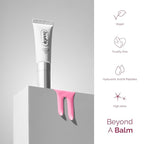 Tinted Lip Balm for Dry, Chapped Lips, Hydrating Vegan Lip Care with Sheer Color & Moisturizing Glow – Non-Sticky Nourishing Lip Treatment for Soft, Smooth Lips (Raspberry 10ml)