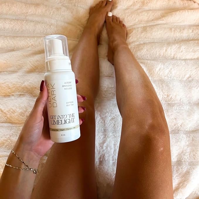Ultra Dark Self Tanner, Sunless Tanning Mousse by Get Into The Limelight