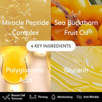 LOOPS Peptide Serum - Firm, Fortify, Fight Fine Lines - Moisturizing Skincare - Pre-soaked Veocell Embo Pad - Peptide Complex Serums to Rejuvenate and Prejuvenate - Face Serum Pads - Gifts for Women