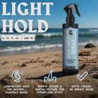 Striking Viking Sea Salt Spray for Men - Light Hold, 6.76 Fl Oz, Blue Ocean Scent - Volumizing Hair Spray for Men - Texturizing & Curl Enhancing - Paraben Free