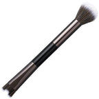 2-In-1 U-Shaped Nose Contour Brush, Contour Nose Brush, Nose Contouring Brushes, Contours Brushes for Makeup (Black,1 Pcs)