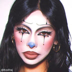 Mehron Makeup Color Cups | Stage, Foundation, Face Paint, Body Paint, Halloween Makeup | Greasepaint .5 oz (14 g) (Clown White)