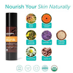 Mambino Organics Oh Baby! Belly Oil for Pregnant Women, Organic Stretch Mark Oil for Pregnancy, Postpartum Skin Elasticity, Hydration, With Tamanu, Shea Butter, Calendula, Vegan, Non-GMO, 2 fl oz