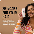 Boldify Leave In Conditioner and Heat Protectant - Hair Serum for Blow Dry and Styling, Nourishing Leave In Serum for Women & Men - Lightweight Thermal Protection to 450F with Biotin