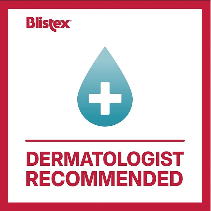 Blistex Lip Medex, 0.25 Ounce, Medicated Relief with Immediate Cooling, Soothes and Protects, Advanced Hydration, Restores Healthy Moisture Balance to Lips, 12 Pack