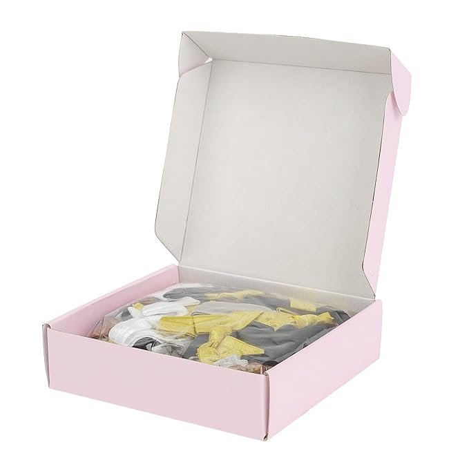 MEEDEE Soft Knotted Netural Color Hair Ties - 100 Pack No-Crease Elastic Ribbons, Ouchless Ponytails for Women, Yoga, and More