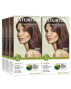 Naturtint 6GM Chocolate Brown Permanent Hair Color (Pack of 6), Ammonia Free, Vegan, Cruelty Free, up to 100% Gray Coverage, Long Lasting Results (Packaging may vary)
