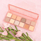 AMY'S DIARY 12Color Light Pink Purple Eyeshadow Palette, Long-Lasting, and Highly Pigmented. Elevate Your Eye Makeup– Unleash Your Unique Style (05#)