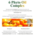 PETITFEE Sleeping Lip Mask Sea Buckthorn Oil 0.53 Oz. | Day & Night Lip Balm, Overnight Lip Mask, Lip Treatment for Dry & Crack Lips, Deep Moisturizing with Vitamin E, Shea Butter, 6 Phyto Oil Complex